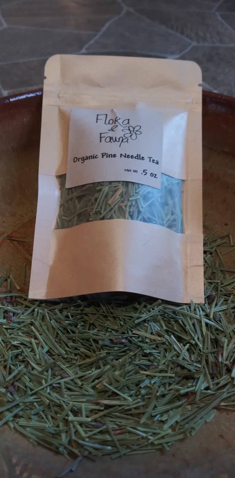 Organic Pine Needle Tea - Cut and Sifted - Suramin - Immunity - White Pine Needles - Shikimic Acid
